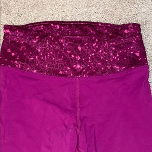 Pink Lululemon Size 2 Leggings